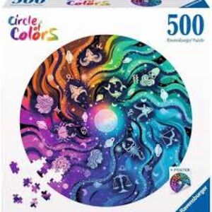 Ravensburger Circle of Colors 500-piece Astrology Puzzle